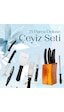 Pirge Çeyizlik Bıçak Seti Deluxe - 21 Parça Siyah