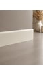 Laminant Parke Düz Model Süpürgelik 8cm Lake Beyaz F501
