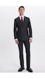 Tudors Erkek Slim Fit Sivri Yaka Çizgili Kapaklı Cepli Antrasit Takım Elbise-41961 Tudors Erkek Slim Fit Sivri Yaka Çizgili Kapaklı Cepli Antrasit Takım Elbise-41961