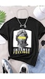 Uyguntarz Çocuk Aesthetic Pamuklu Tshirt Siyah Uyguntarz Çocuk Aesthetic Pamuklu Tshirt Siyah