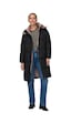 Only Onlvilma Down Long Coat Cc Otw Kadın Günlük Mont 15294681-taupe-gray Siyah