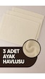 Isessia 3 Adet %100 Pamuk En İyi Emici Ayak Havlusu : Konforlu Banyo Paspası 50x70cm Terra Krem Isessia 3 Adet %100 Pamuk En İyi Emici Ayak Havlusu : Konforlu Banyo Paspası 50x70cm Terra Krem