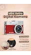 Torima CMR35 Mini Anahtarlık 1080P Dijital Fotoğraf Video Kamera