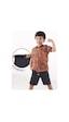 Erkek Çocuk 3'li Takım Polo Yaka T-shirt Şort Kemer Takım Erkek Çocuk 3'li Takım Polo Yaka T-shirt Şort Kemer Takım