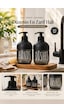Porsima C-527 Cool Cam Sıvı Sabunluk Seti 2'li 425 ML Siyah Porsima C-527 Cool Cam Sıvı Sabunluk Seti 2'li 425 ML Siyah