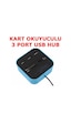 Usb Hub Çoğaltıcı Çoklayıcı Çoklu Kart Okuyucu (259895299)