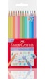 Faber-Castell Pastel Renkler Üçgen Boya Kalemi 12'li