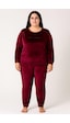 Pemilo Kadın Büyük Beden 13212 Kadife Pijama Takımı Mürdüm MÜRDÜM Pemilo Kadın Büyük Beden 13212 Kadife Pijama Takımı Mürdüm MÜRDÜM
