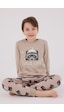 Rolypoly Erkek Çocuk Kahverengi Pijama Takımı Rp3669-c-v2 Rolypoly Erkek Çocuk Kahverengi Pijama Takımı Rp3669-c-v2