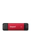 Kingston 1tb 1050/950mb/s Usb Gen 2.2 Type-c Mini Kırmızı Harici Taşınabilir Ssd Bellek Spsd/1tb