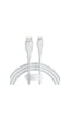 Baseus Pudding 1.2 M Hızlı Şarj Özellikli Usb Type-C 100 W Kablo Beyaz