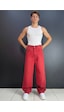 St.poll Baggy Jeans Pantolon Kırmızı