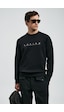 Lufian 112030177 Cooper Erkek Sweatshirt Siyah