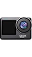 SJCAM SJ11 Active Dual Screen 20MP 5GHz Wi-Fi 4K UHD H.265 Su Geçirmez Kasa 154° 1300mAh Aksiyon Kamerası Siyah