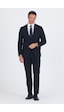 İmza Siyah Mono Yaka Gabardin Astarlı Tek Yırtmaç Esnek 6 Drop Comfort Fit Basic Takım Elbise 1001255010