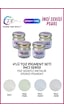4'lü Sedefli Metalik Toz Pigment Boya Seti İnci Serisi/ Epoksi Pigment / Epoksi İçin / Pearl
