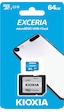 Kioxia Exceria LMEX1L064GG2 64 GB Micro SDXC UHS-I Class 10 Hafıza Kartı + Adaptör