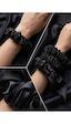 Lüks Saten Saç Tokası Saç Kırmayan İz Bırakmayan Large Scrunchie Topuz Tokası 3adet Siyah Lüks Saten Saç Tokası Saç Kırmayan İz Bırakmayan Large Scrunchie Topuz Tokası 3adet Siyah
