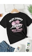 Uyguntarz Çocuk California Pamuklu Tshirt Siyah Uyguntarz Çocuk California Pamuklu Tshirt Siyah