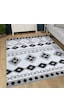 Mystique Gri Yumuşak Peluş Post Shaggy Çocuk Odası Oturma Odası Salon Mutfak Halısı F788o Ym14