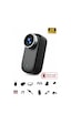 M11 Mini 4k Ultra Hd Wifi Aksiyon Kamerası Geniş Açılı 1.5'' Ekranlı Manyetik Spor Kamerası Siyah