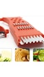 4 Lü Set Çok Amaçlı Sebze Rende & Spiral Doğrayıcı Julienne Soyacak Aparat Çok Renkli