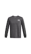 Under Armour Rival Terry Lc Crew Erkek Sweatshirt 1370404-025 Gri