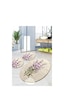 Lavender Djt 3 Lü Set Banyo Paspası Klozet Takımı Çok Renkli