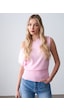 Dilvin 10870 Lyocell Karışımlı Dökümlü Bluz-toz Pembe