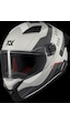 Axxis Fenix Ork Motosiklet Kaskı Beyaz - Gri