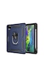 Apple Uyumlu iPad  Pro 11 2018 / 2020 2.nesil / 2021 3.nesil / 2022 M2 Yüzüklü Standlı Armor Zırh Vega Ultra Koruma Arka Kapak