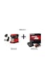 Einhell SET-15 TE-CF 18 Li Akülü Kahve Makinesi + Einhell 18 V 2.5 Ah PXC Starter Kit Akü & Şarj Cihazı