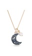 5671585 Swarovski Kolye Luna:pend Mul/ros Siyah