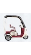 Arora Rüzgar Pro 650 W 60 V 20 AH 3 Tekerlekli Elektrikli Motosiklet Bordo