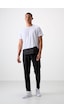 Tommy Life Siyah Polyester İnce Yumuşak Comfort Fit Erkek Eşofman Alt - 82119 Siyah