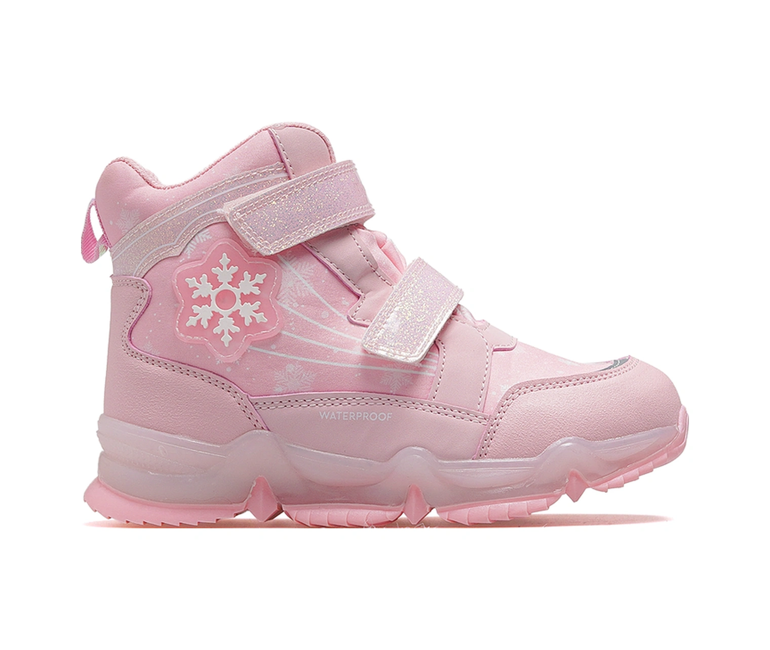 Buckhead Snowy Kız Çocuk Waterproff Outdoor Işıklı Bot 25k Buck3034 Pembe Pembe