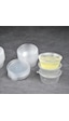 20 Adet Sızdırmaz 40 Ml Mini Plastik Saklama Kabı Sosluk Buzluk Kabı, Et Suyu, Kemik Suyu, Sos Kabı Şeffaf