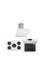 Silverline BO6504W01 - CS5364W01 - 3420 Classy 60 Beyaz Cam Ankastre Set