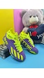 Erkek Çocuk Halısaha Çoraplı Çivisiz Futbol Spor Ayakkabısı F35hs Mor-sarı Erkek Çocuk Halısaha Çoraplı Çivisiz Futbol Spor Ayakkabısı F35hs Mor-sarı