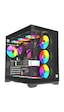 Gameline Robust Premium 7x Rgb Fanlı Usb 3.0 Type-c Gaming Bilgisayar Kasası Siyah