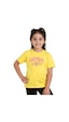 Fyk Kids Kız Çocuk Sweatheard Club Baskılı Tişört Sarı