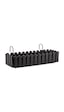 Omnipazar So-ib03 Antrasit Askılı Balkon Saksı Takım 14 Lt No 3