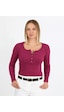 Hdm Kadın Bordo Uzun Kollu Fitilli Patlı Çıtçıtlı Basic Örme Bluz - H6172 Hdm Kadın Bordo Uzun Kollu Fitilli Patlı Çıtçıtlı Basic Örme Bluz - H6172