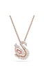 5732414 Swarovski Kolye Swan:pend Pınk Pın/ros Metalik