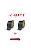 2 Adet Siyah Suya Dayanıklı Tamir Bandı Çadır Bant 48X10Mt
