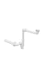 Aqua Bagno Comfort Yer Kazandıran Lavabo Sifonu Ve Süzgeç - 2 Parça , Kolay Temizlenir, Ayarlanabilir Koku Önleyici Gide beyaz