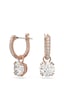 Swarovski 5639975 Küpe Constella:Pe Whıte/Ros Rose Gold