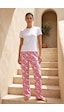 Remsa Kadın Viskon Kumaş Desenli Penye Tek Pijama Alt 40 Pembe03 Remsa Kadın Viskon Kumaş Desenli Penye Tek Pijama Alt 40 Pembe03