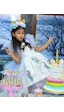 Unicorn Baskılı My Little Pony Kız Çocuk Doğum Günü Elbise&Kostüm