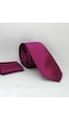 Gaffy Mürdüm Slim Fit İnce Düz Renk Mendilli Saten Kravat - SS-06 Mürdüm Gaffy Mürdüm Slim Fit İnce Düz Renk Mendilli Saten Kravat - SS-06 Mürdüm